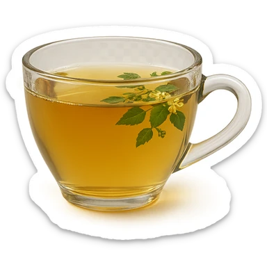 tazza di tisana, iperrealistico 4k sticker