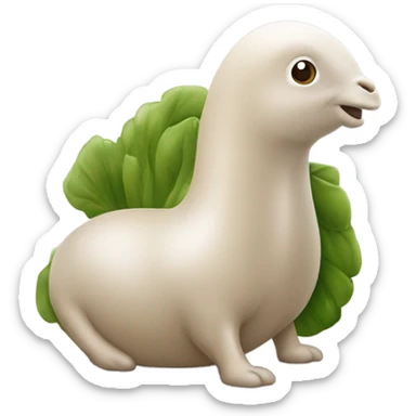 Une gousse d’ail et un oignon en train de se faire un bisou avec une explosion d’odeur sticker