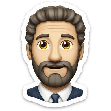 royal6900 as a jewish gentleman sticker