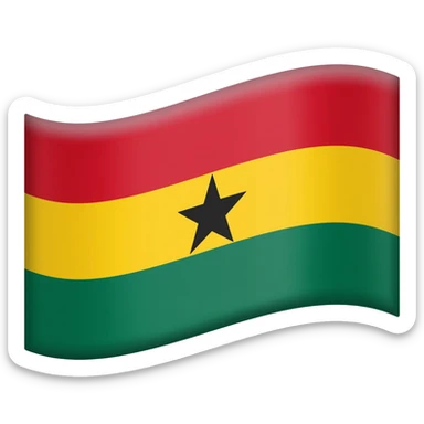 Flag of Ghana sticker