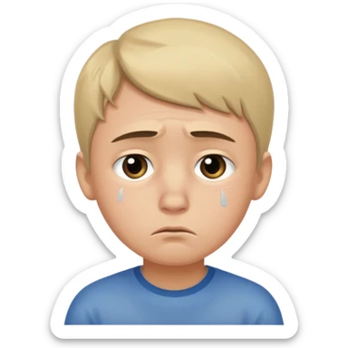 Pis çocuk sticker