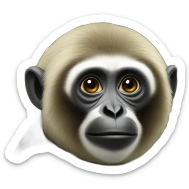 gibbon femme fatale sticker