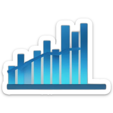 blue-bar-graph-data-insights sticker