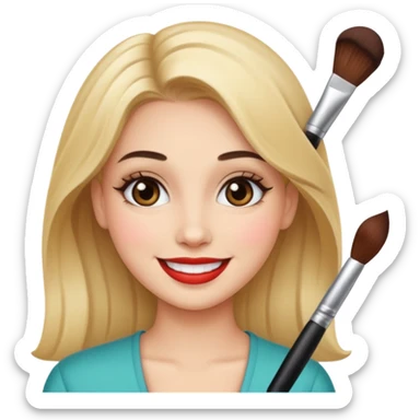 Well groomed girls sticker