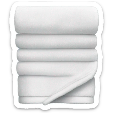 A towel sticker