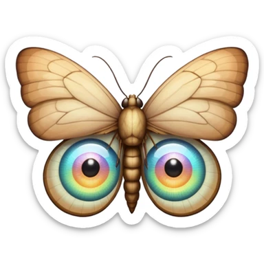 Moth eyes sticker