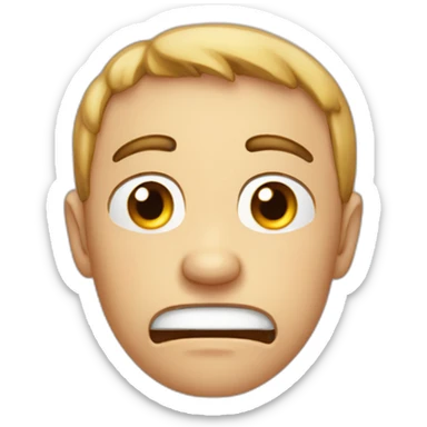 qwerty crying that his family abandoned him sticker