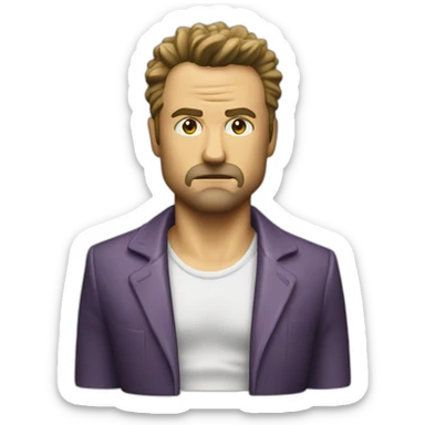 Fight club soap sticker