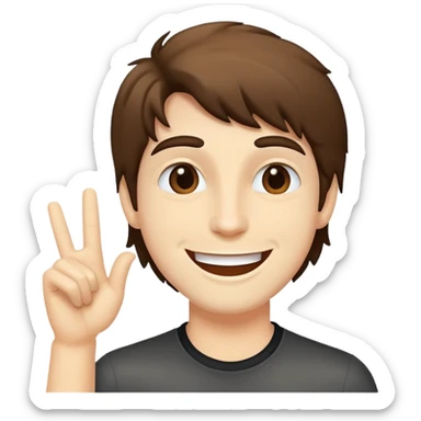 Happy Rock Pop Music Singer sticker