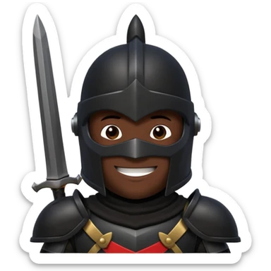 A Roblox Black Knight hacker sticker