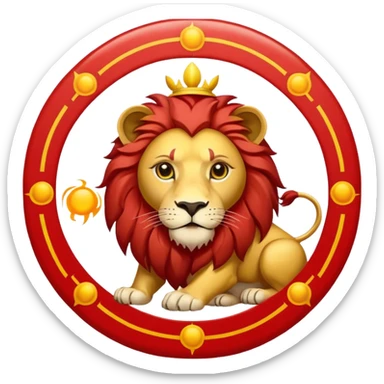 Please create the Iranian flag with the Lion and Sun on the center? sticker