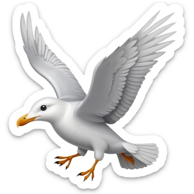 Seagull sticker