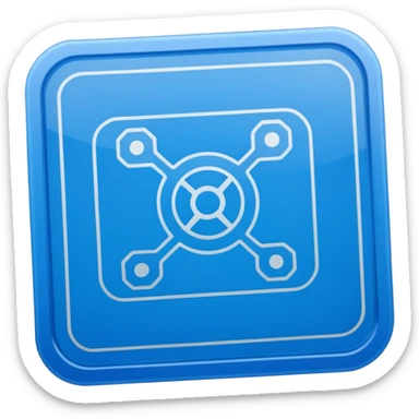 make a an icon for a plan structure  sticker