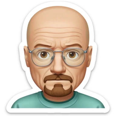 heinzenberg white from the breaking bad sticker