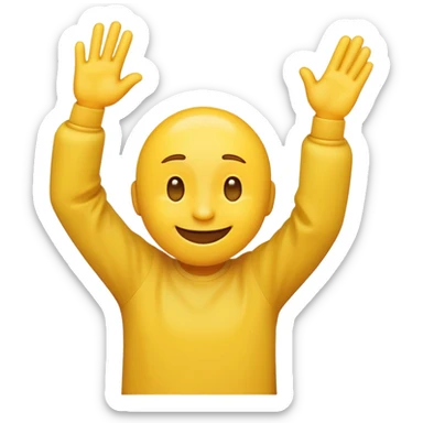 The same exact thing as the YouTube dabbing emoji sticker