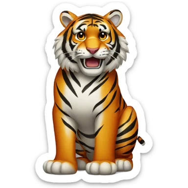 tiger sticker
