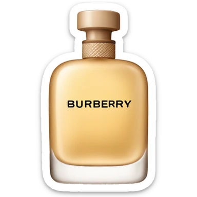 burberry her perfume  sticker