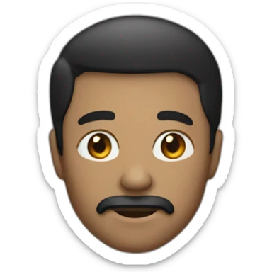 homme noir avec chaîne autour du pied sticker