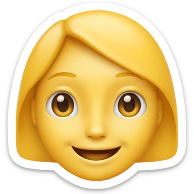 AI emoji face sticker