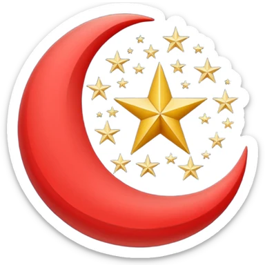 Doğu Türkistan bayrağı sticker