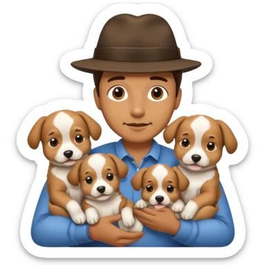 4 5 pappy in one frqme sticker