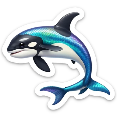 orca mixed with camelion sticker
