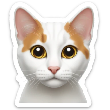 Turkish van cat  sticker