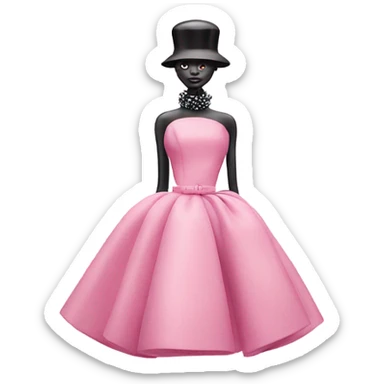 miss dior pink sticker