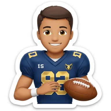 Naval academy football goat sticker