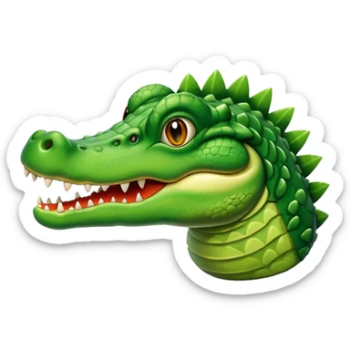 crocodile sticker