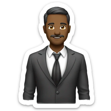 hombre vestido de ladrón con ropa de líneas negras y blancas con antifaz  sticker