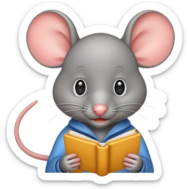 student mouse sticker
