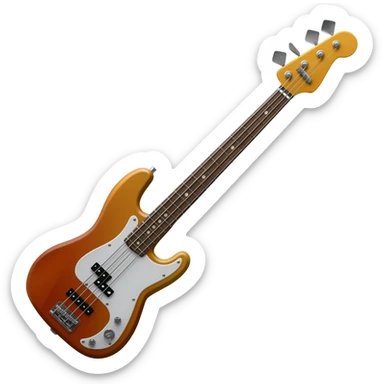 emoji pour fichier  guitare basse sticker