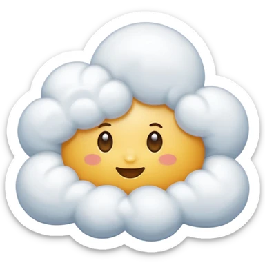 cloud sticker