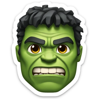 The hulk sticker