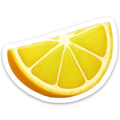 slice of calamansi sticker