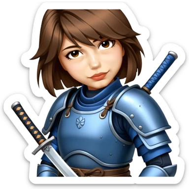 Samurai Defender sticker