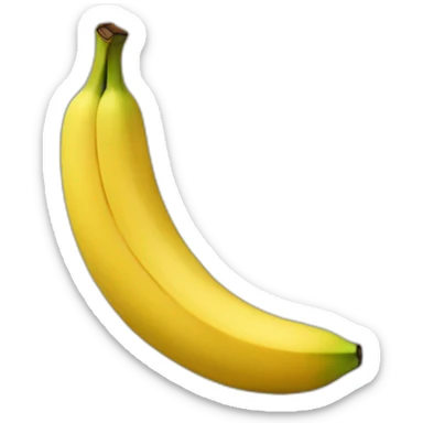 cat banana sticker