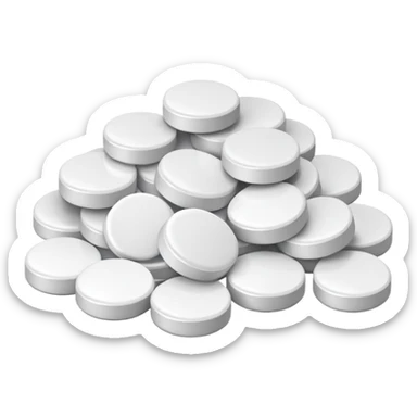 medicine tablets sticker