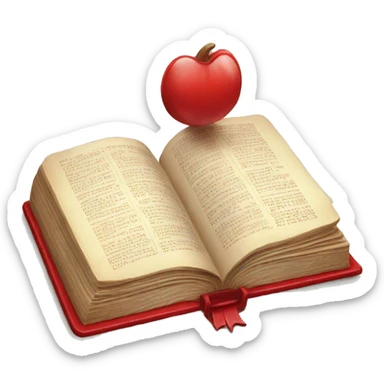 Holy bible red sticker
