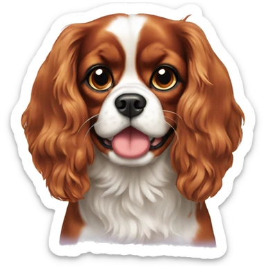 Cavalier King charles spaniel sticker