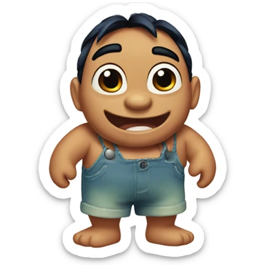 LILO from lilo and stitch sticker
