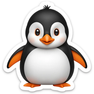 Pinguino cute sticker