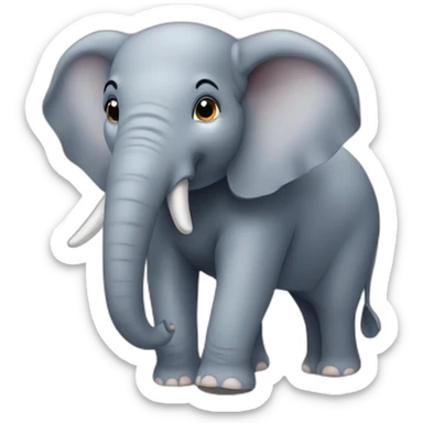 elephant from tailand sticker