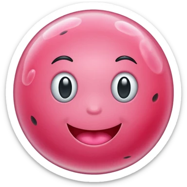 watermelon bubble gum sticker