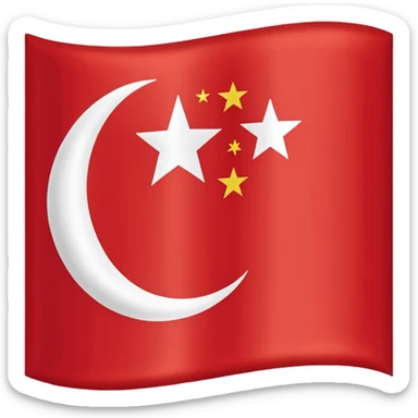 Ottoman Empire Flag sticker