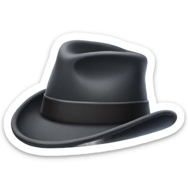 flying detective hat sticker