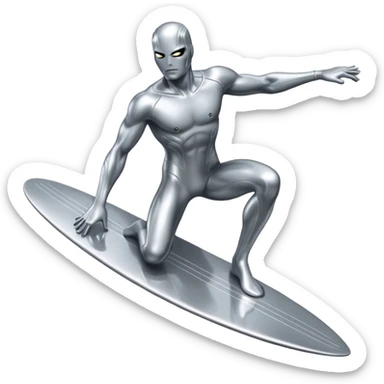Silver Surfer sticker