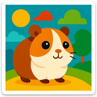 Guinea pig sticker
