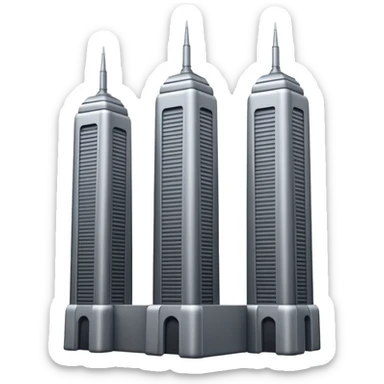 twin towers emoji sticker